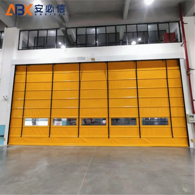 大连市软帘堆积门